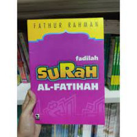 Fadilah Surah Al Fatihah