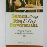 Semua Orang Bisa Sukses Berwirausaha