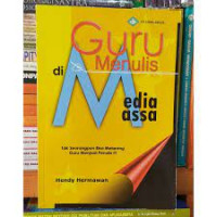 Guru Menulis di Media Massa