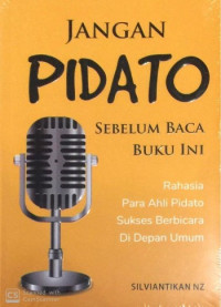 Jangan Pidato Sebelum Baca Buku Ini